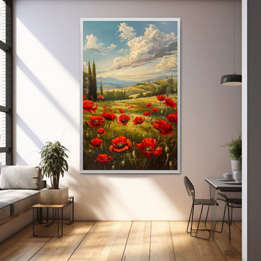 Poppies Oil Painting